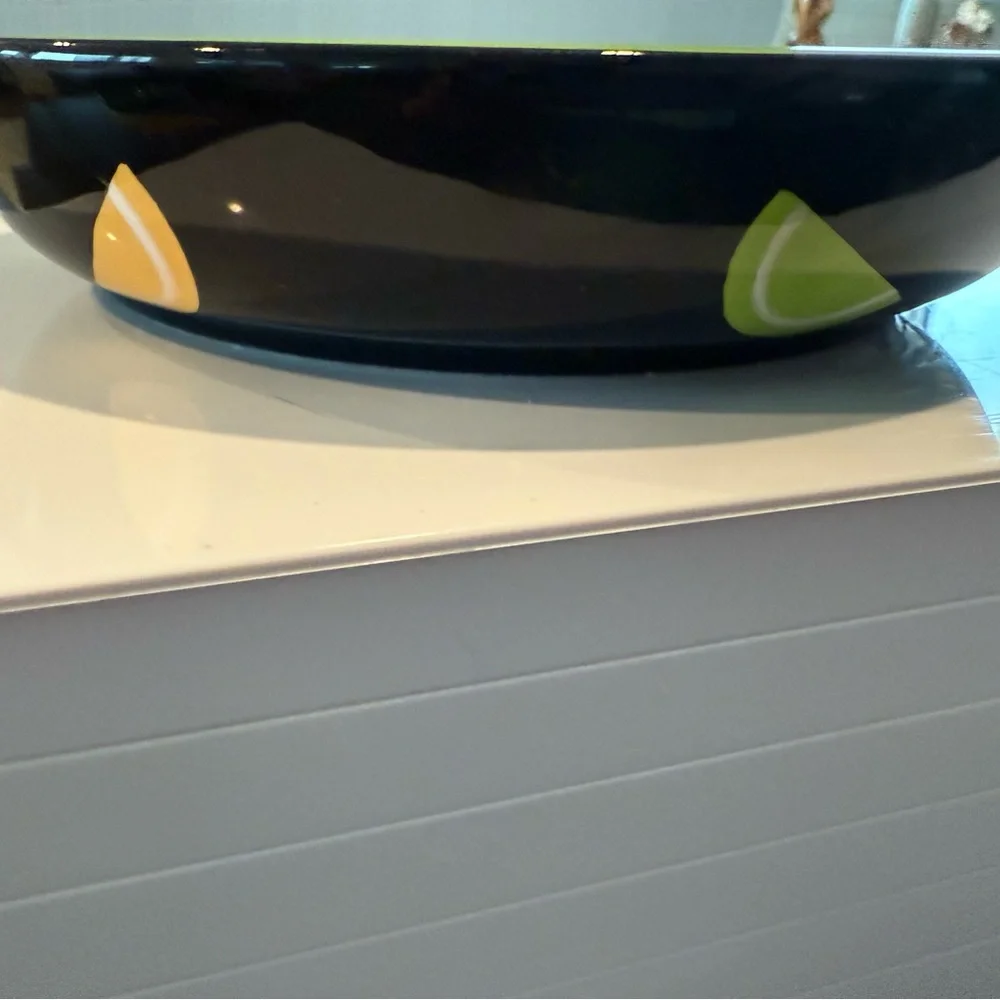 CRATE & BARREL margarita salt and lime holder